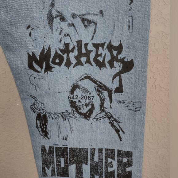MOTHER The Chaser Jeans in Bloodshot Eyes Wash Size 30 - Picture 15 of 16